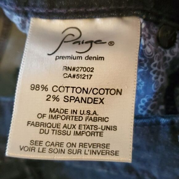 Paige Jeans Ladies Size 28 - Picture 7 of 9